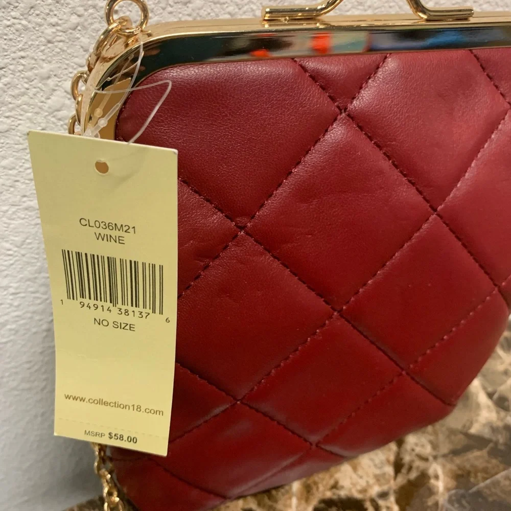Red collection18 purse new with tag - Picture 3 of 7